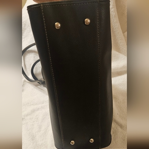 Tod's Vintage Girelli Cape Black Pebbled Leather Satchel Bag Made In Italy - Picture 5 of 13